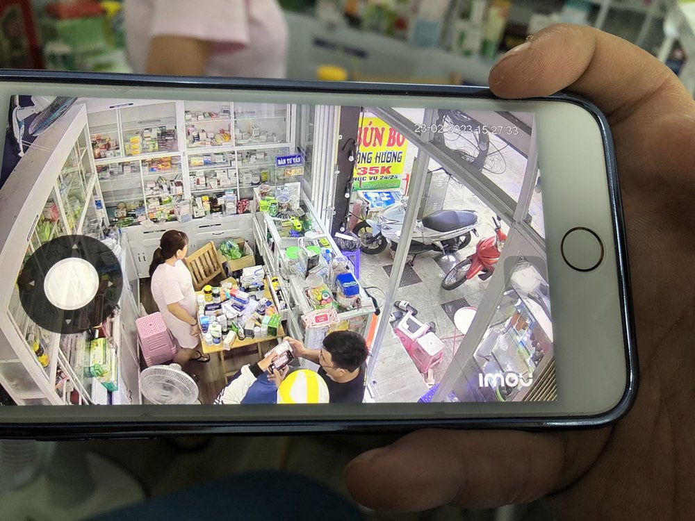 Lắp Camera Imou A22 Xoay Cho hiệu thuốc Hoàng Hoa Thám, TP Vũng Tàu